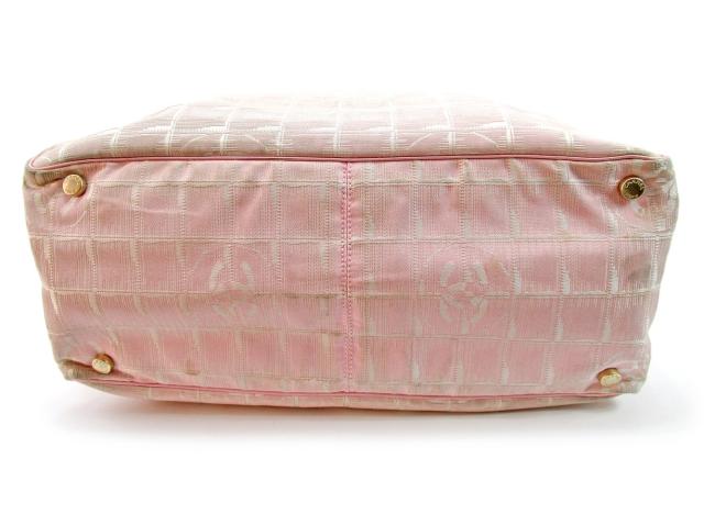 シャネル トートバッグ ワンショルダー ニュートラベルライントートMM ニュートラベルライン 中古