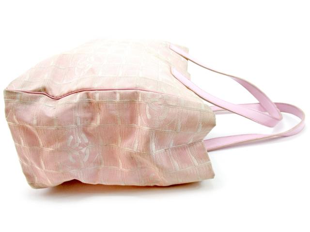 シャネル トートバッグ ワンショルダー ニュートラベルライントートMM ニュートラベルライン 中古