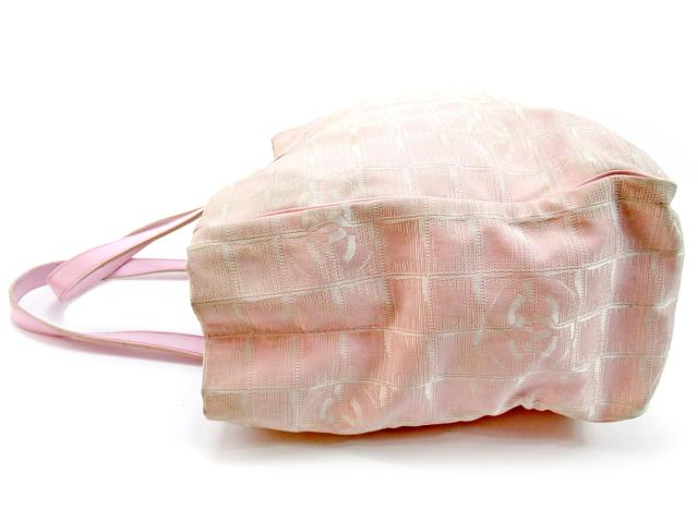 シャネル トートバッグ ワンショルダー ニュートラベルライントートMM ニュートラベルライン 中古