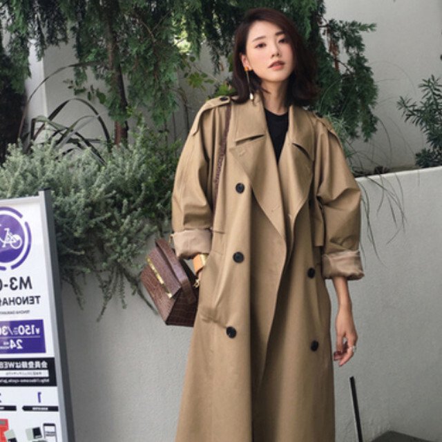 レディース カジュアルコート ダブルブレスト シンプル クラシック ベルト シック 女性 大人可愛い ママコーデ ママファッション 韓国の通販は 5,382円