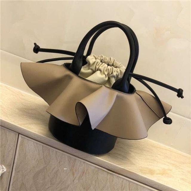 レディース バケット ハンドバッグ ショルダーバッグ レース 大人可愛い ママコーデ ママファッション 韓国 オルチャンファッション 人気 5,680円