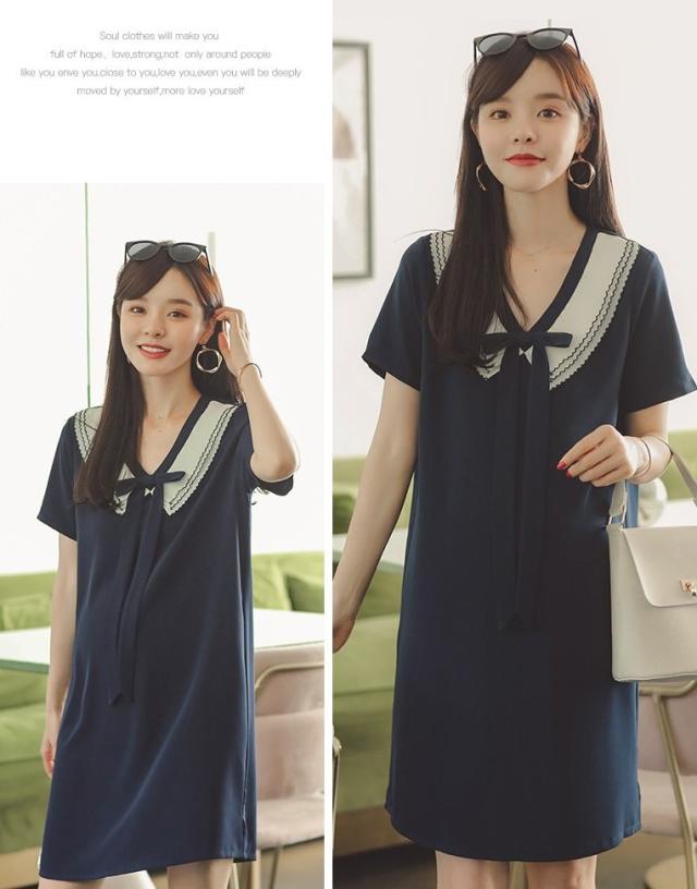 マタニティ ワンピース Vネック プリーツ襟 リボン 半袖 レディース 可愛い ママコーデ ママファッション ママ服 マタニティウェア 人気の通販は マタニティ ワンピース Vネック プリーツ襟 リボン 半袖 レディース 可愛い ママコーデ ママファッション ママ服 マタニティウェア 人気の通販は