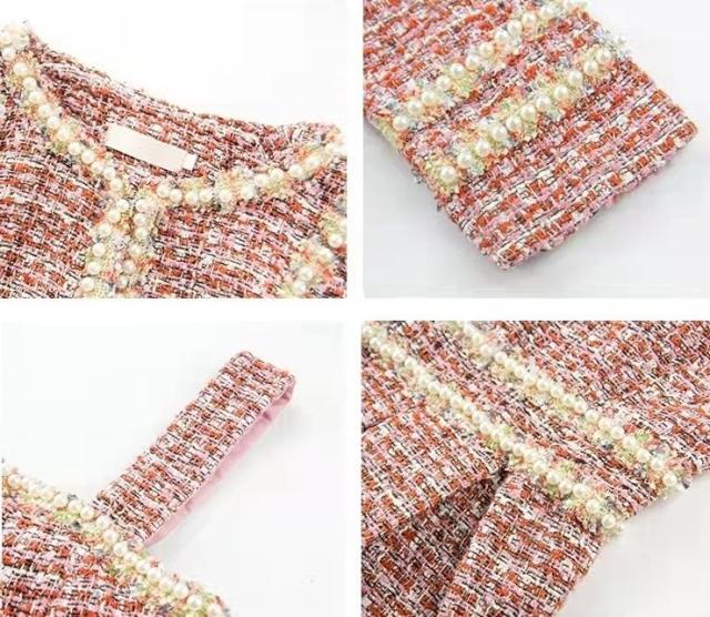 レディース セットアップ パールライン ツイード ツーピースセット ワンピース ショートジャケット ワンピース フォーマル お呼ばれの通販は レディース セットアップ パールライン ツイード ツーピースセット ワンピース ショートジャケット ワンピース フォーマル お呼ばれの通販は