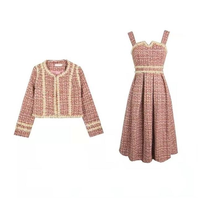 レディース セットアップ パールライン ツイード ツーピースセット ワンピース ショートジャケット ワンピース フォーマル お呼ばれの通販は レディース セットアップ パールライン ツイード ツーピースセット ワンピース ショートジャケット ワンピース フォーマル お呼ばれの通販は