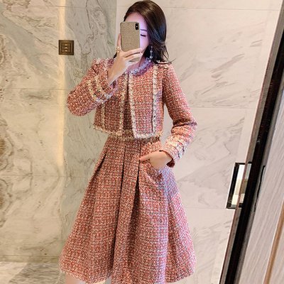 レディース セットアップ パールライン ツイード ツーピースセット ワンピース ショートジャケット ワンピース フォーマル お呼ばれの通販は レディース セットアップ パールライン ツイード ツーピースセット ワンピース ショートジャケット ワンピース フォーマル お呼ばれの通販は