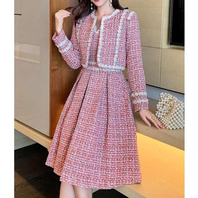 レディース セットアップ パールライン ツイード ツーピースセット ワンピース ショートジャケット ワンピース フォーマル お呼ばれの通販は レディース セットアップ パールライン ツイード ツーピースセット ワンピース ショートジャケット ワンピース フォーマル お呼ばれの通販は