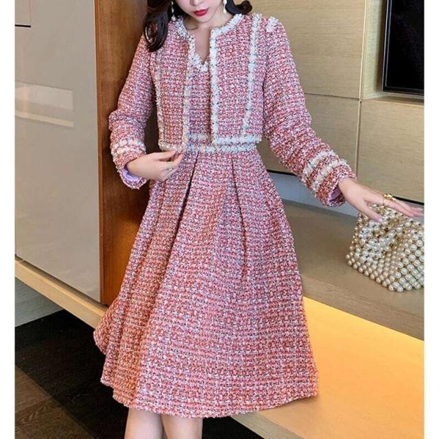 レディース セットアップ パールライン ツイード ツーピースセット ワンピース ショートジャケット ワンピース フォーマル お呼ばれの通販は レディース セットアップ パールライン ツイード ツーピースセット ワンピース ショートジャケット ワンピース フォーマル お呼ばれの通販は