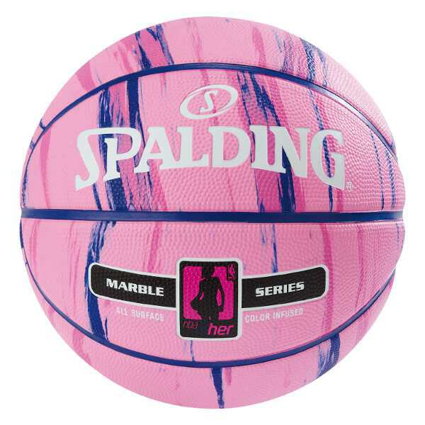 スポルディング Spalding フォーハー マーブル バスケットボール 6号球 カラー ピンク ネイビー 877z の通販はau Pay マーケット ベルモ 15万アイテム 香水 コスメ スポーツ等