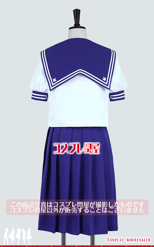 先輩はおとこのこ 私立西進高等学校 女子制服 夏服 コスプレ衣装 [5713-1]