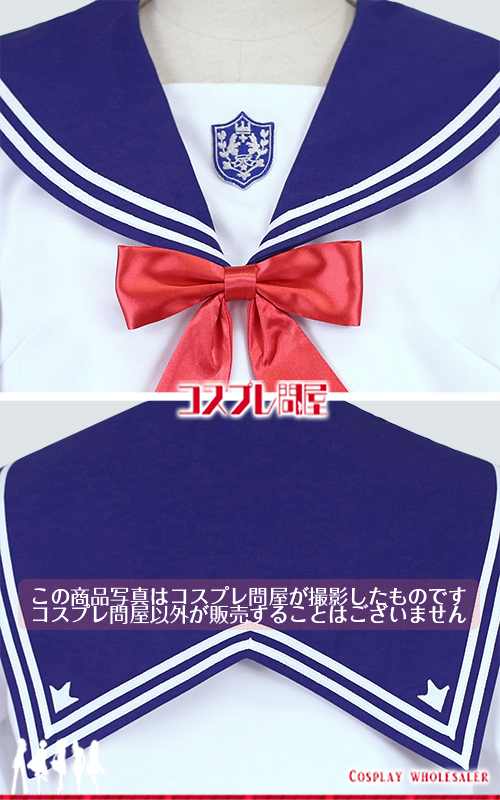 先輩はおとこのこ 私立西進高等学校 女子制服 夏服 コスプレ衣装 [5713-1]