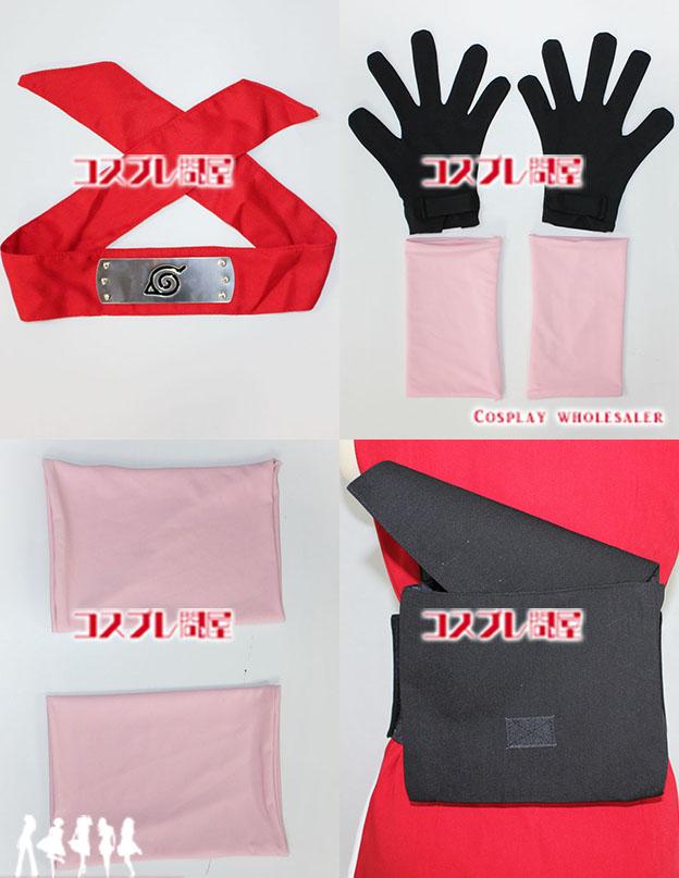 NARUTO -ナルト- 春野サクラ THE LAST -NARUTO THE MOVIE- 金属製髪飾り コスプレ衣装