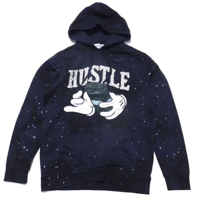 リーズン REASON パーカー メンズ スウェット プルオーバー ワッペン スタッズ HUSTLE_2