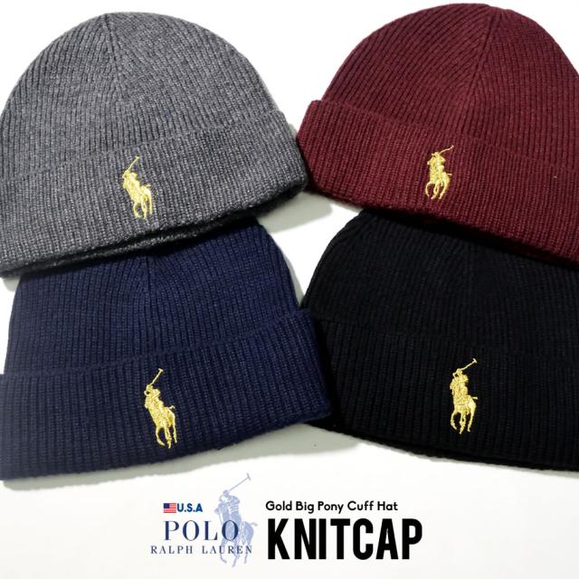 メール便送料無料 ポロ ラルフローレン Polo Ralph Lauren ニット帽 メンズ レディース ビッグポニー Usaモデル Big Pony Cuff Hat Pの通販はau Pay マーケット Deep ストリート系 メンズカジュアルファッション通販