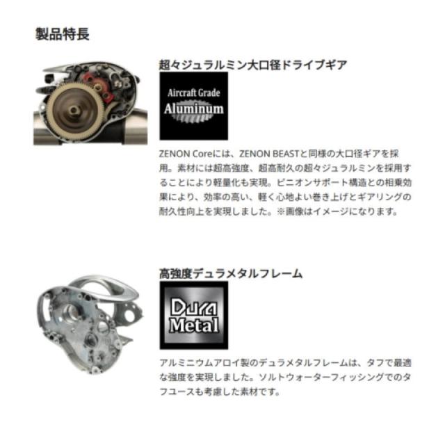 アブガルシア 25 ゼノン コア BF7 右ハンドル_3