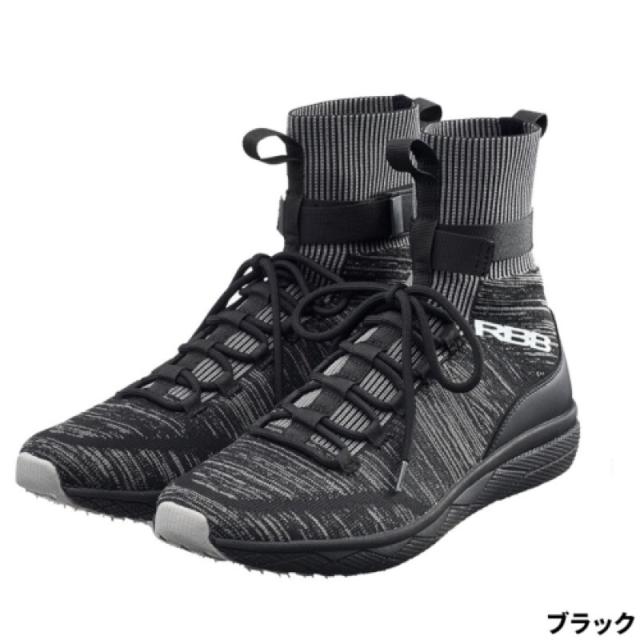 双進(SOSHIN) RBB サーフシューズII Hi M ブラック 7657