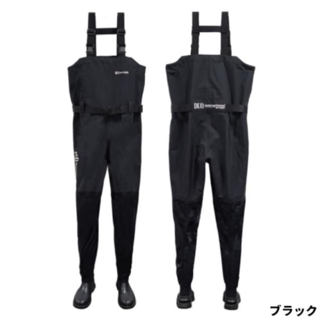 DUO プロスペックウェーダー ラジアルソール L ブラック