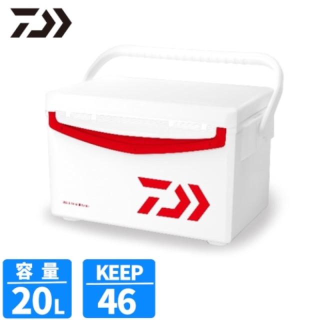 ダイワ(Daiwa) クールラインαIII S 2000 20L レッド クーラーボックス