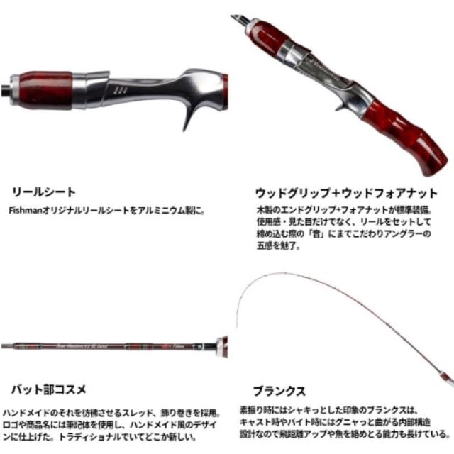 新品 未使用 フィッシュマン ブランシエラ 4.8 リミテッド ロゴあり