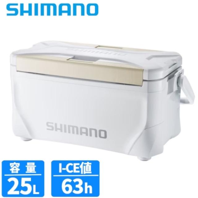 シマノ(SHIMANO) スペーザ プレミアム 25L プレミアムホワイト NS-125Y クーラーボックス