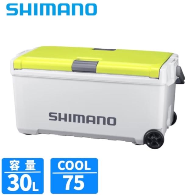 シマノ(SHIMANO) ユニフリーズ LT 30L キャスター Wライムグリーン ND-730Z クーラーボックス