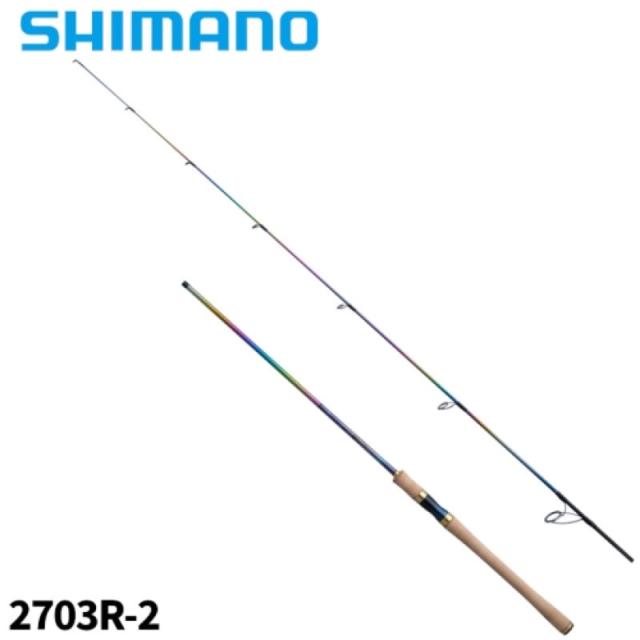 SHIMANO 2703R-2 バスロッド シマノ(SHIMANO) 23 ワールドシャウラ リミテッド 2703R-2 (2024