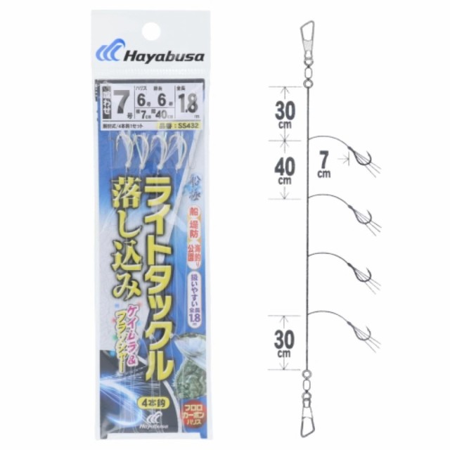 船極喰わせサビキ ライトタックル 落し込み 喰わせフラッシャー SS432 針7号-ハリス6号 ネコポス(メール便)対象商品の通販はau PAY  マーケット D-Park au PAY マーケット店 au PAY マーケット－通販サイト