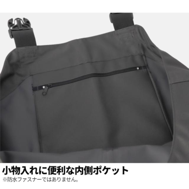 タカミヤ(TAKAMIYA) チェストハイウェーダー フェルトラバーソール XL 27.0cm ダークグレー