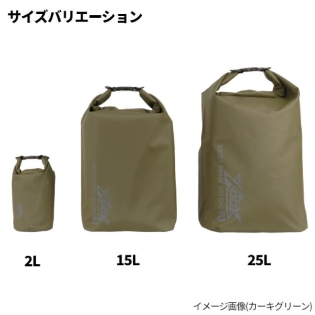 タカミヤ(TAKAMIYA) ウォータープルーフ ドライバッグ 25L ブラックの