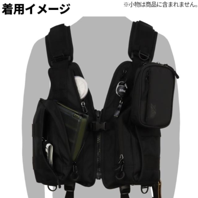 中古　タカミヤ　リアルメソッド　ゲームフローティングベスト　難あり タカミヤ(TAKAMIYA) ゲームフローティングベスト BS フリー ブラック