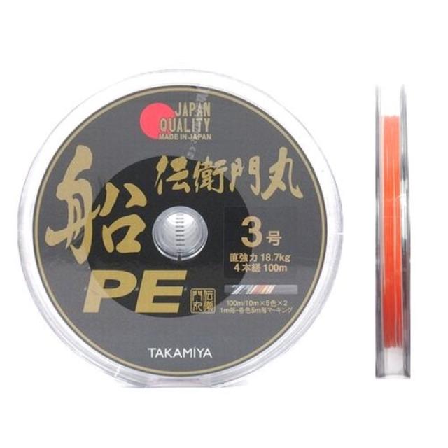 タカミヤ(TAKAMIYA) 船PE JF-1001 3号 (連結) 12個セット