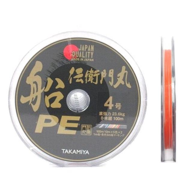 タカミヤ(TAKAMIYA) 船PE JF-1001 4号 (連結) 12個セット