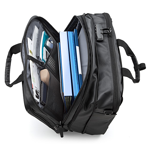 大型＆耐水 3WAYビジネスバッグ 大容量31.8L 水・汚れをはじく耐水生地