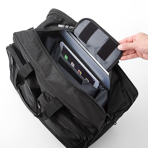   ビジネスバッグ 200-BAG090 大型ビジネスバッグ(ガーメント付き) サンワダイレクト