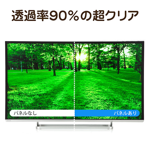 液晶テレビ 保護パネル 55インチ対応 アクリル製 画面保護