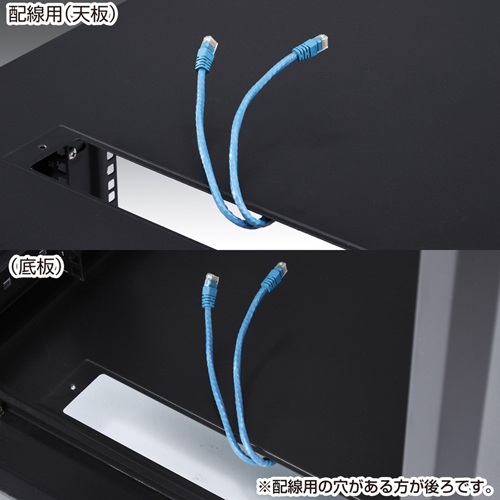 簡易19インチマウントオープンサーバーラック 36U[CP-SVC36UNPKN]_3