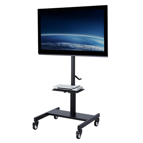 上下昇降 液晶ディスプレイスタンド 32〜52型対応[CR-PL25BK]_1