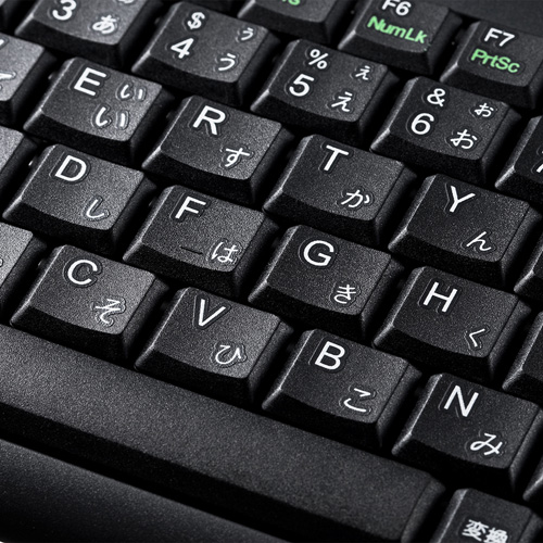 USB接続 コンパクトキーボード[SKB-SL28BK]_3