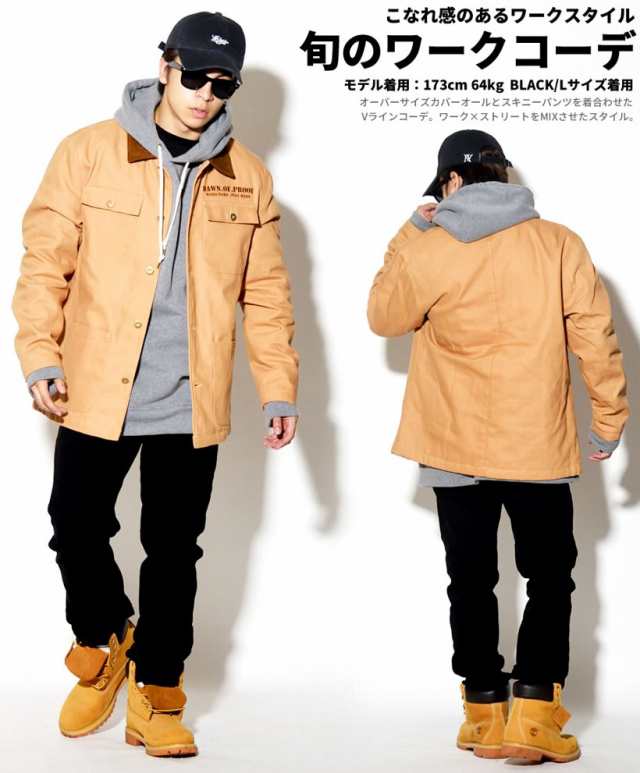 メンズ ジャケット ダックジャケット 大きいサイズ 中綿 キルティング B系 ワークジャケット Hiphop ヒップホップ ファッション Dopの通販はau Pay マーケット 7000円以上で送料無料 Djドリームス