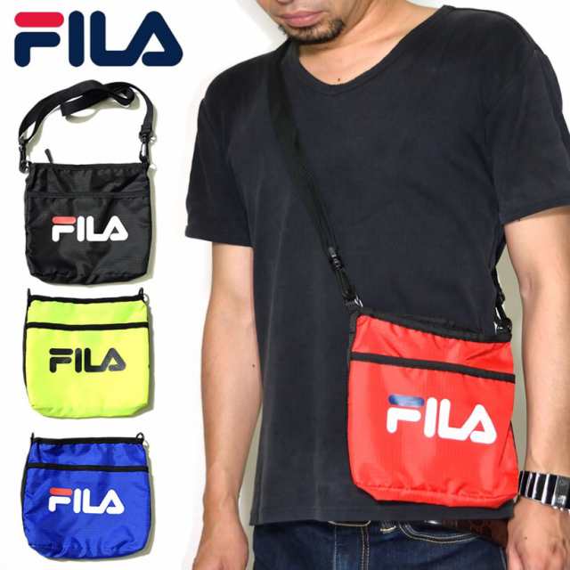 サコッシュ メンズ レディース 鞄 斜め掛け ショルダーバック 通勤 通学 高校生 学生 Fila フィラの通販はau Pay マーケット 7000円以上で送料無料 Djドリームス