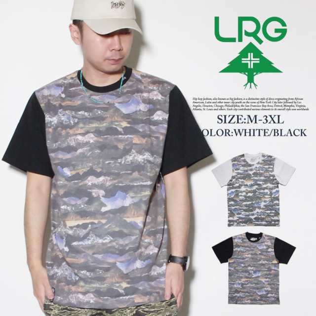 メンズ tシャツ 半袖 大きいサイズ プリント レディース LRG エルアールジーの通販は