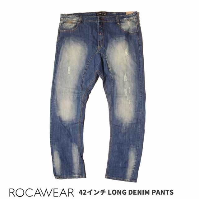 ROCA WEAR ロカウェア デニムパンツ メンズ ジーンズ b系 ストリート系