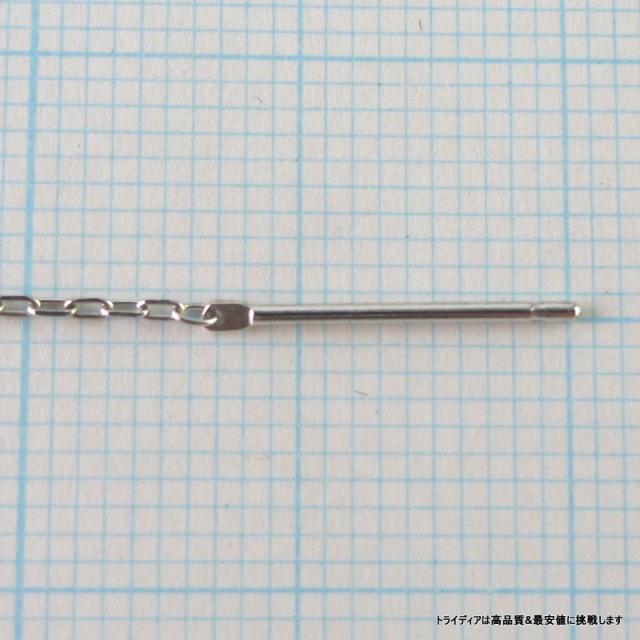 K18WG サークル ネックネックレス幅0.8mm45cm1.5gピンスライドA 送料無料  品質保証  敬老の日_5
