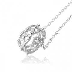 K10WGセクシーリングネックレス(WhiteGold)金受注生産65-6969【本物保証】【ギフト】【父の日】 agesugi_sfaの通販は