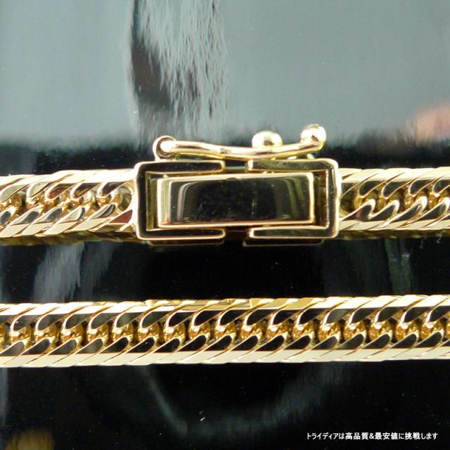 18金 喜平 アンクレット 10g 24cm 8面 トリプル 造幣局検定付 幅3.7mm K18 ブレスレット 喜平ネックレス ゴールド イエローゴールド 日本製 8面トリプル チェーン メンズ レディース アクセサリー 中折 国産 金 K18 キヘイ kihei プレゼント 誕生日 贈り物 ギフト_2