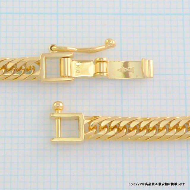 18金 喜平 アンクレット 10g 24cm 8面 トリプル 造幣局検定付 幅3.7mm K18 ブレスレット 喜平ネックレス ゴールド イエローゴールド 日本製 8面トリプル チェーン メンズ レディース アクセサリー 中折 国産 金 K18 キヘイ kihei プレゼント 誕生日 贈り物 ギフト_6