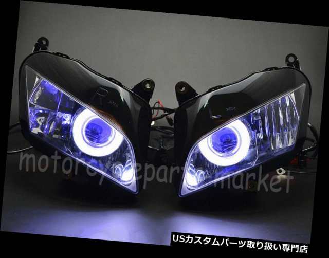 バイク ヘッドライト ホンダcbr 600rr 07 12 08 09 10 11のヘッドライトhidライトカスタムブルーエンジェルアイ Headlight Hid Light Cの通販はau Pay マーケット バイクパーツ取り扱い専門店