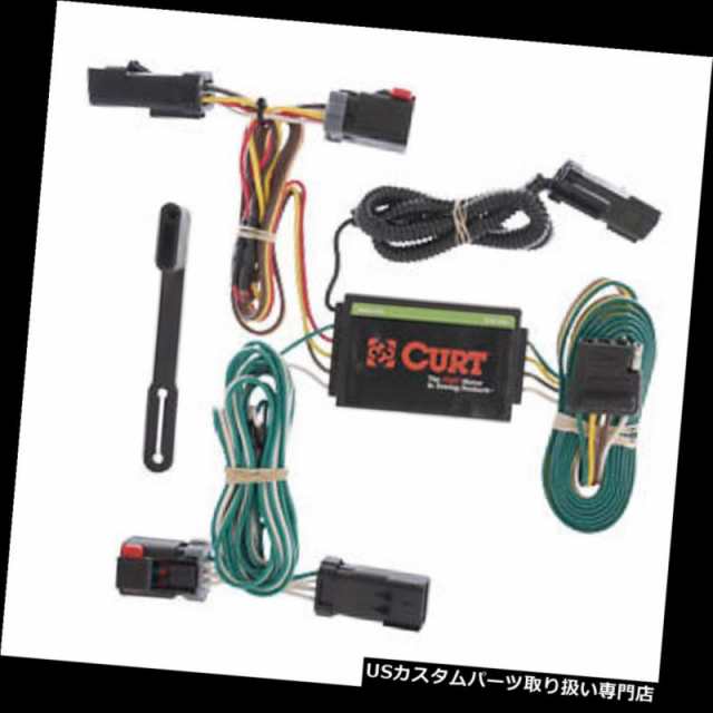 ヒッチメンバー 2004-2008クライスラーパシフィカ用カートトレーラーヒッチ配線コネクタ55530 Curt Trail