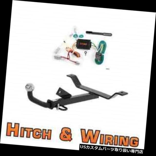 ヒッチメンバー カートクラス1トレーラーヒッチ＆amp; A 06-07アコードクーペ用2インチボール付きユーロキットの配線 の通販は