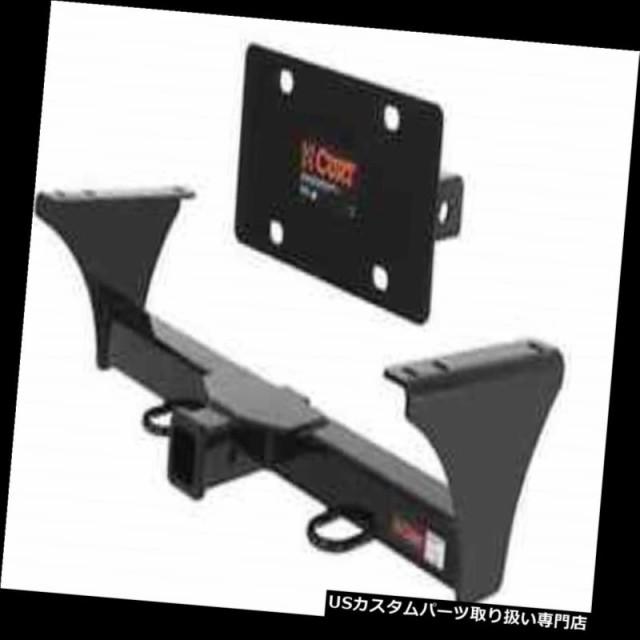 ヒッチメンバー Curt Front Mount Trailerヒッチ＆アンプ ジープリバティのナンバープレートホルダー C