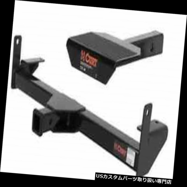 ヒッチメンバー Curt Front Mount Trailerヒッチ＆アンプ Ram 1500/2500メガキャブ用ステップ